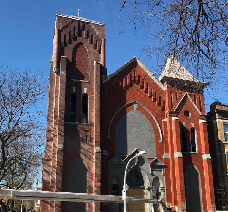 Chicago Brick Church Brick Restoration and Masonry